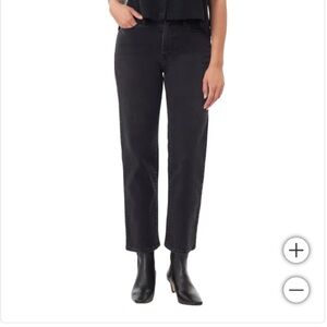 Kensie Women's Straight Leg Jean - Black